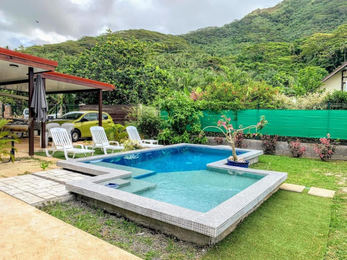 Moorea - Villa Maoe Pool Afareaitu Ngoại thất bức ảnh